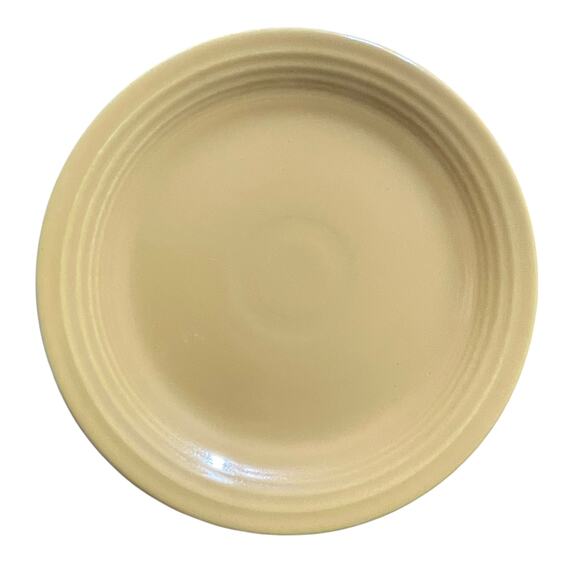 Yellow Fiesta Dessert Plate - Picture 1 of 2